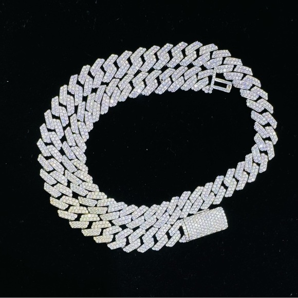 Diamond Necklace 5 ct  22" And 20”Buy Now Discounts Available - Picture 1 of 6